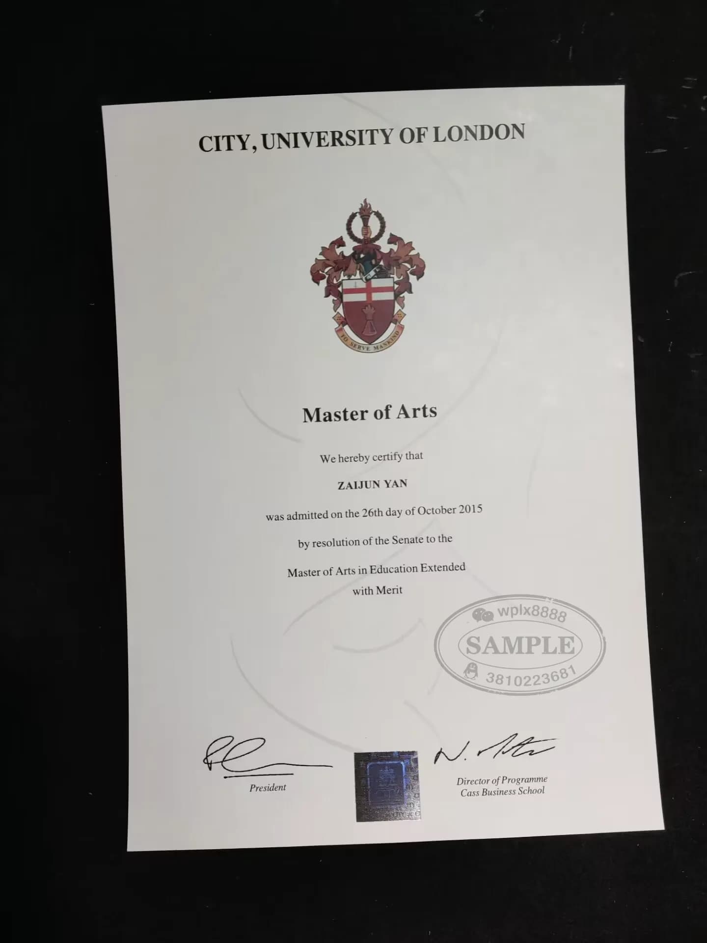 英国伦敦城市大学毕业证样本与海外学历认证详解