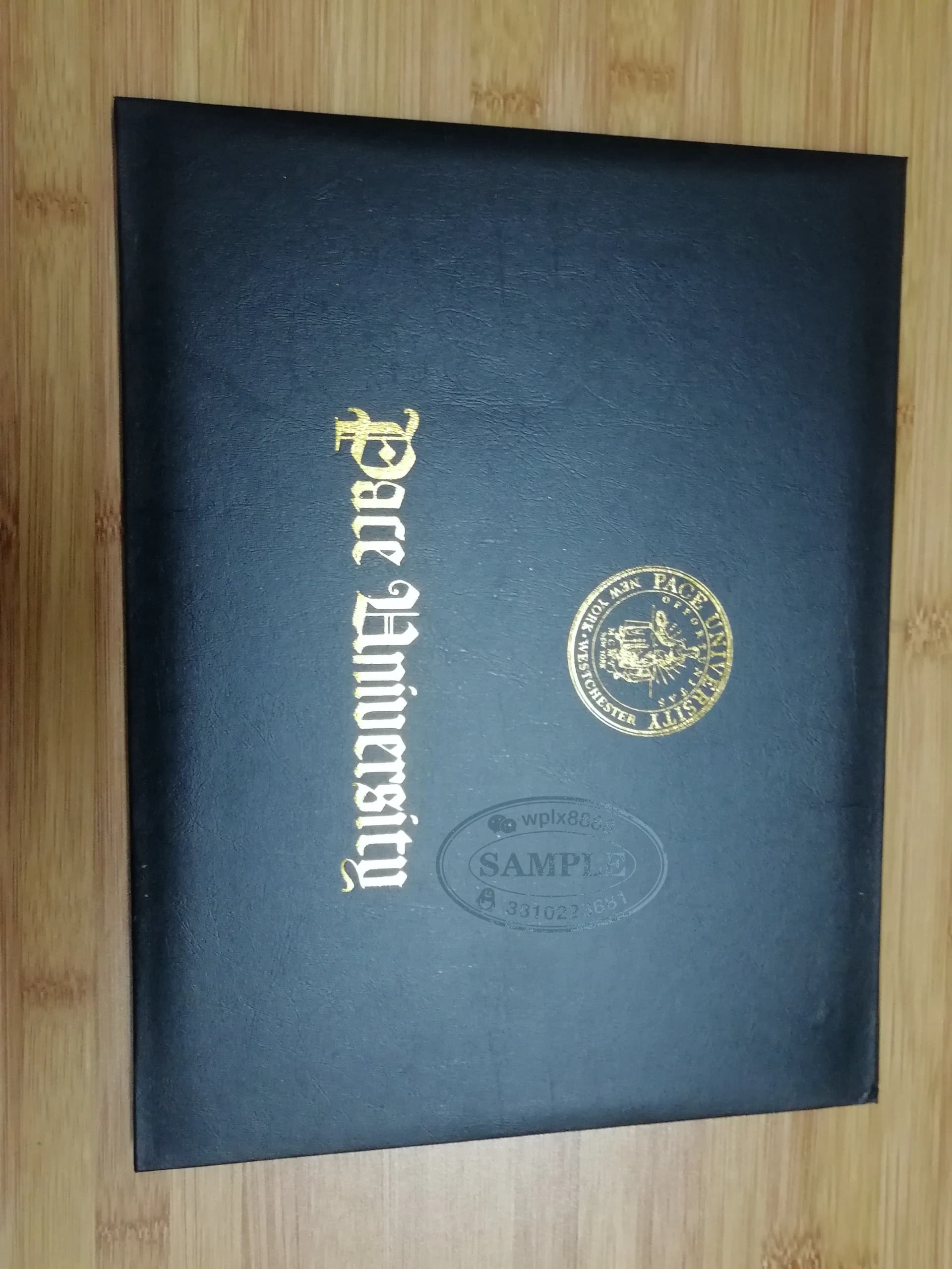 美国佩斯大学毕业证书外壳案例参考
