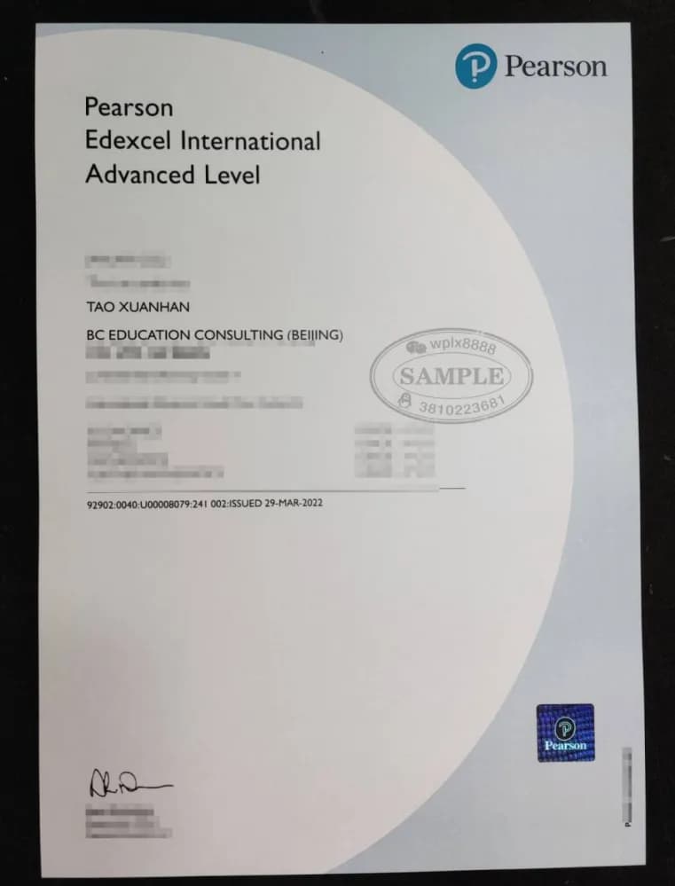 培生爱德思Pearson Edexcel A-Level国际高级证书案例
