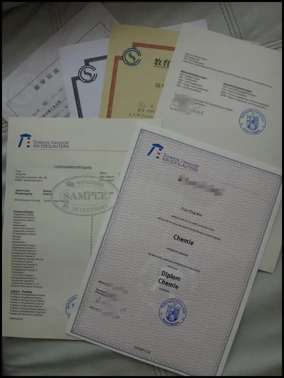 德国凯泽斯劳滕工业大学毕业证及学位学历认证全套案例