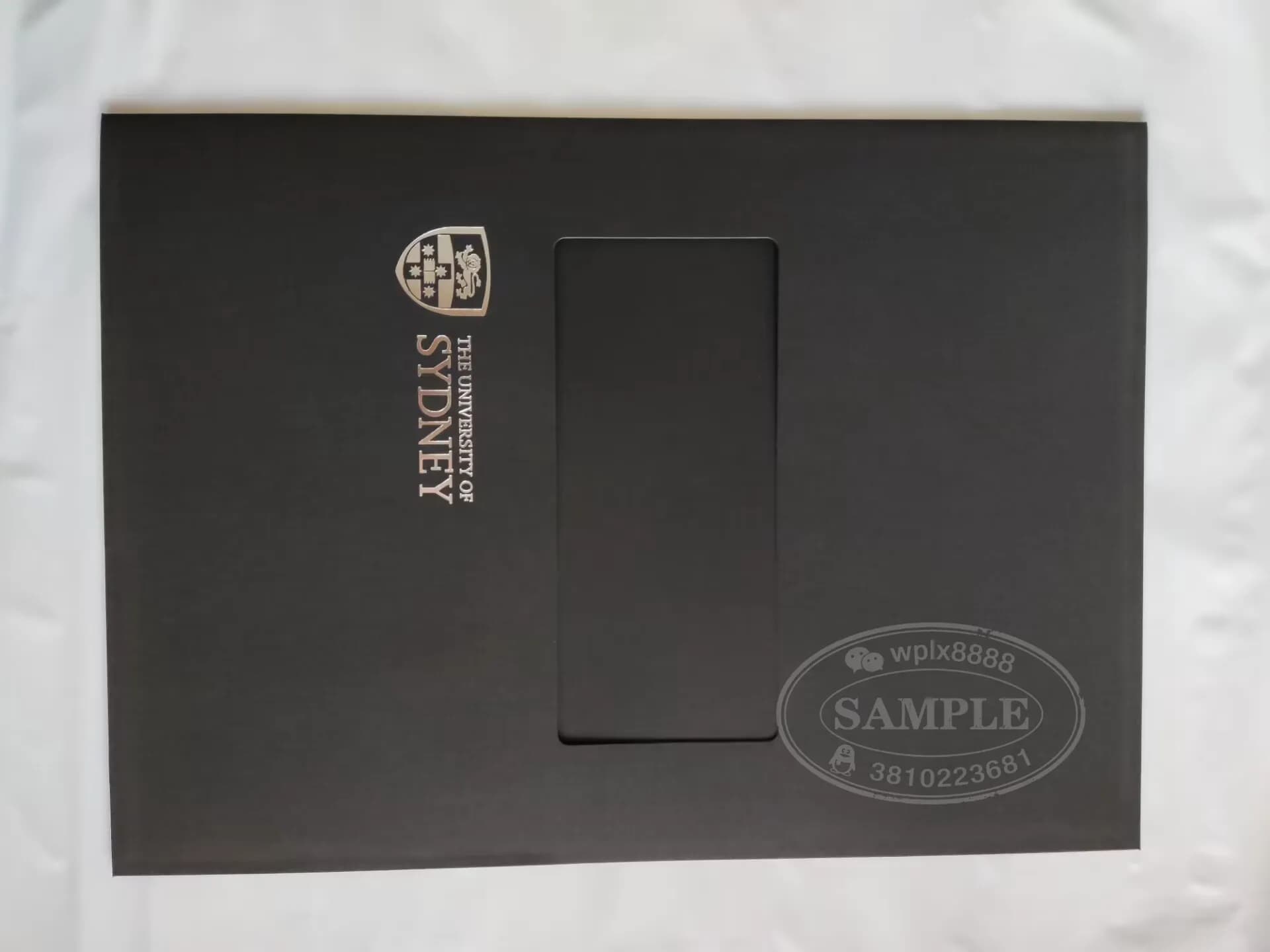澳大利亚悉尼大学毕业证书封套及学位证壳子案例