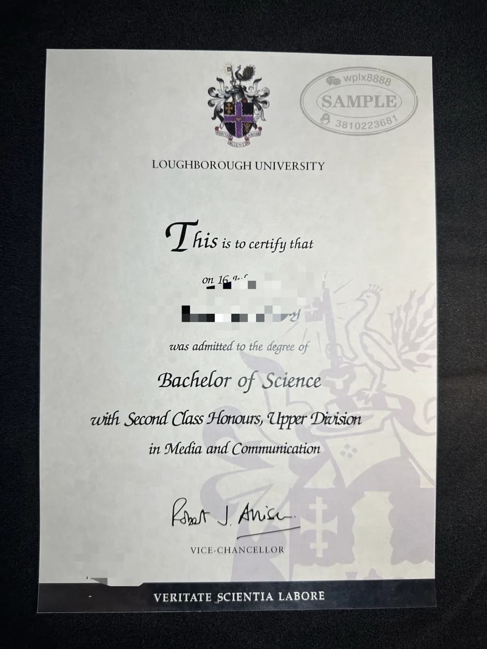 英国拉夫堡大学传媒与通信理学学士学位证案例 英国拉夫堡大学传媒与通信理学学士学位证案例
