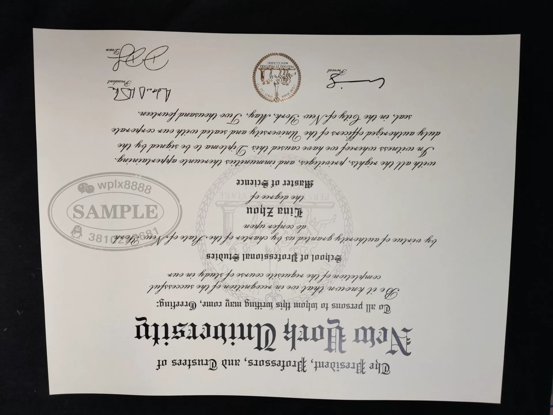 美国纽约大学NYU硕士学位证书样本及专业研究学院毕业证参考 美国纽约大学NYU硕士学位证书样本及专业研究学院毕业证参考