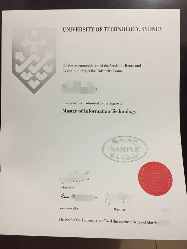 澳洲悉尼科技大学UTS信息技术硕士毕业证学位证案例 澳洲悉尼科技大学UTS信息技术硕士毕业证学位证案例